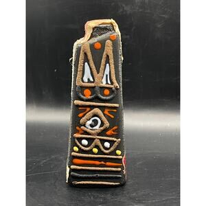 Vintage 1969 Italian Drioli Coffee Liqueur Pottery Bottle EMPTY